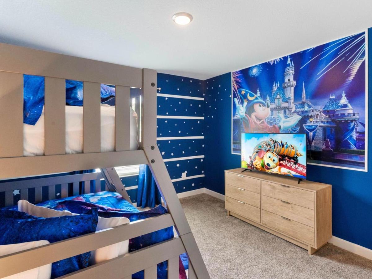 Gorgeous Condo Close To Disney W Private Pool Bbq - Themed Bedrooms Walk To Clubhouse Kissimmee Esterno foto