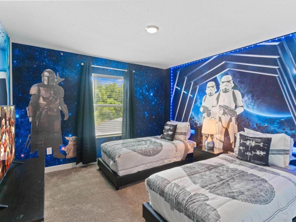 Gorgeous Condo Close To Disney W Private Pool Bbq - Themed Bedrooms Walk To Clubhouse Kissimmee Esterno foto