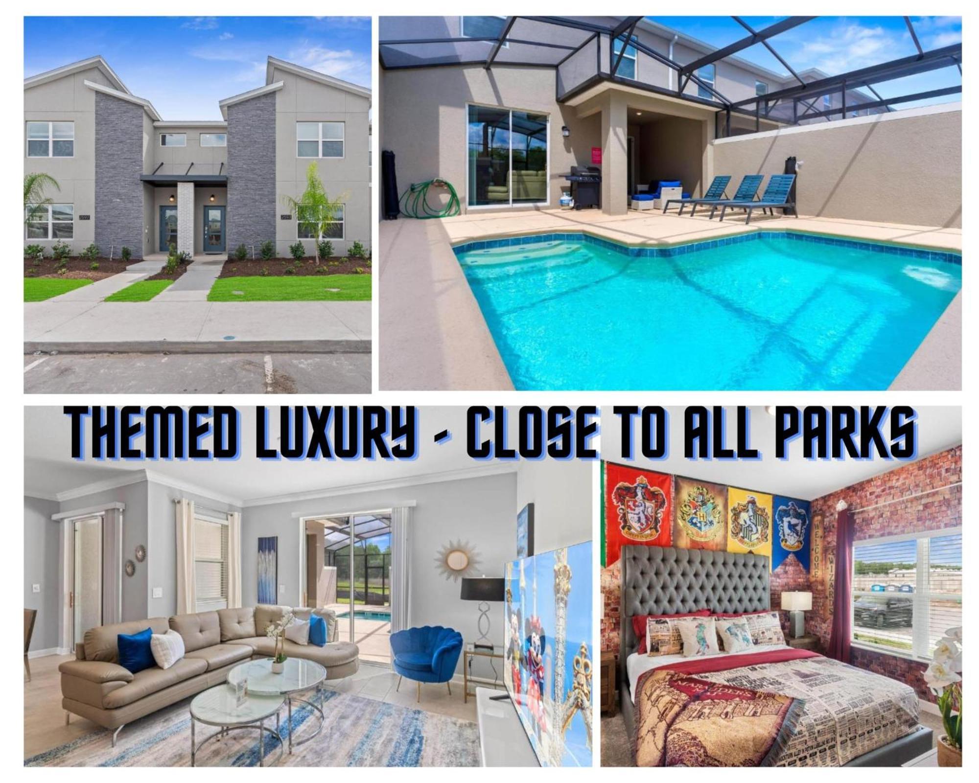 Gorgeous Condo Close To Disney W Private Pool Bbq - Themed Bedrooms Walk To Clubhouse Kissimmee Esterno foto